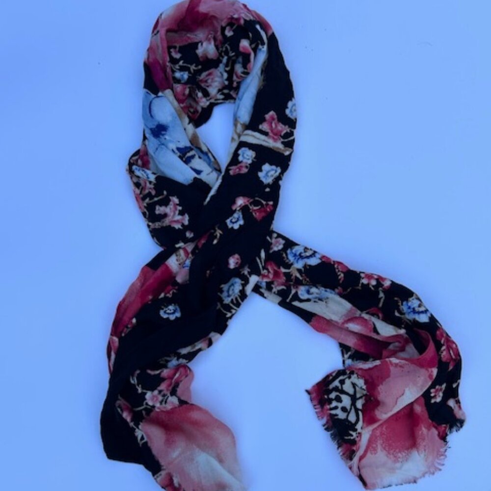WHBM Floral Scarf/Wrap